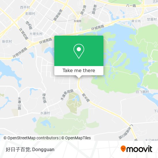 好日子百货 map