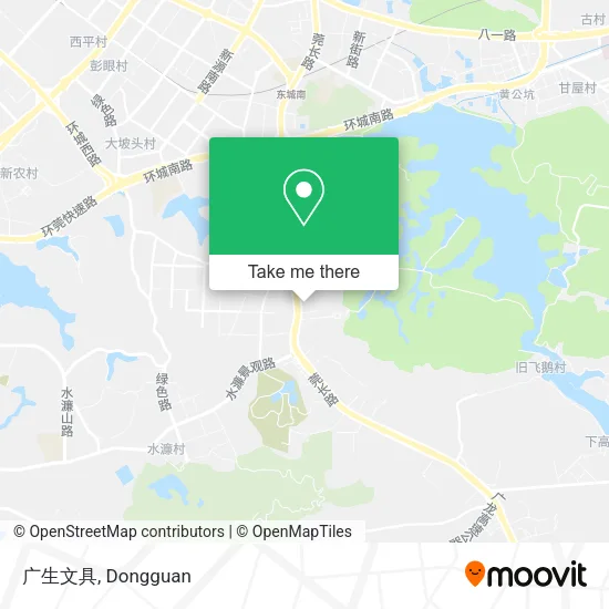 广生文具 map
