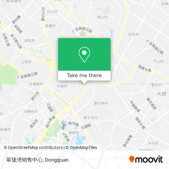 翠珑湾销售中心 map
