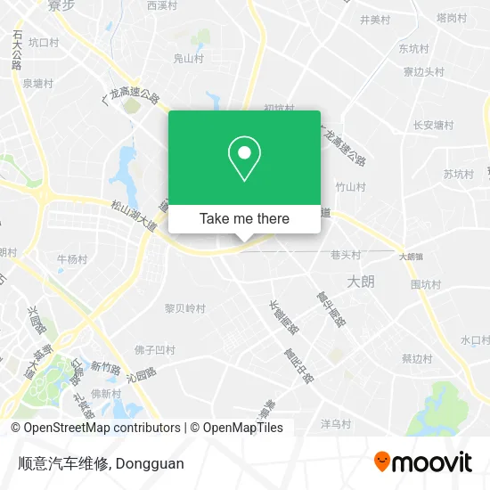 顺意汽车维修 map