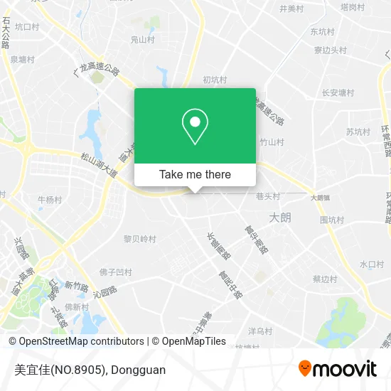 美宜佳(NO.8905) map
