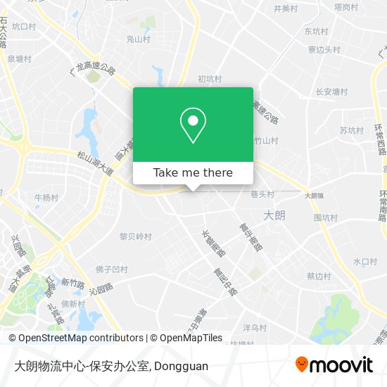 大朗物流中心-保安办公室 map