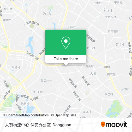 大朗物流中心-保安办公室 map