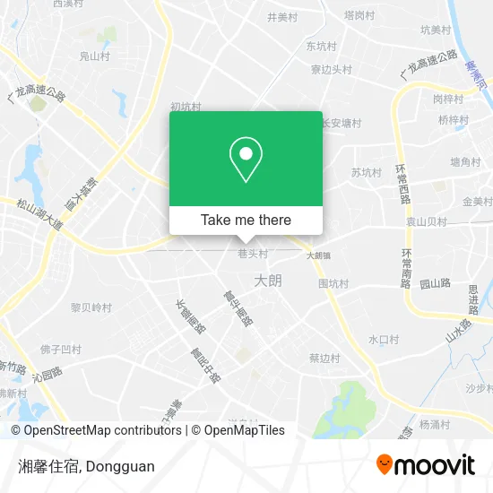 湘馨住宿 map
