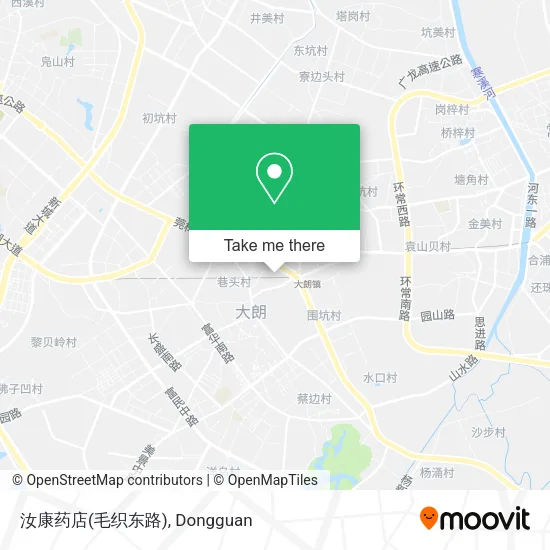 汝康药店(毛织东路) map