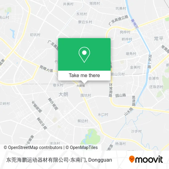 东莞海鹏运动器材有限公司-东南门 map
