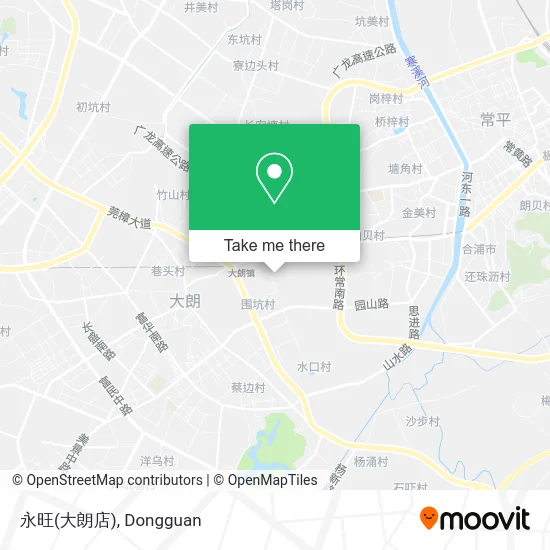 永旺(大朗店) map