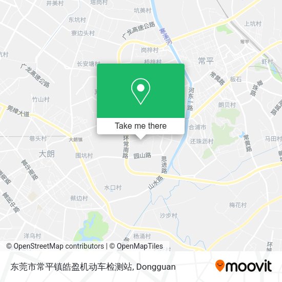 东莞市常平镇皓盈机动车检测站 map