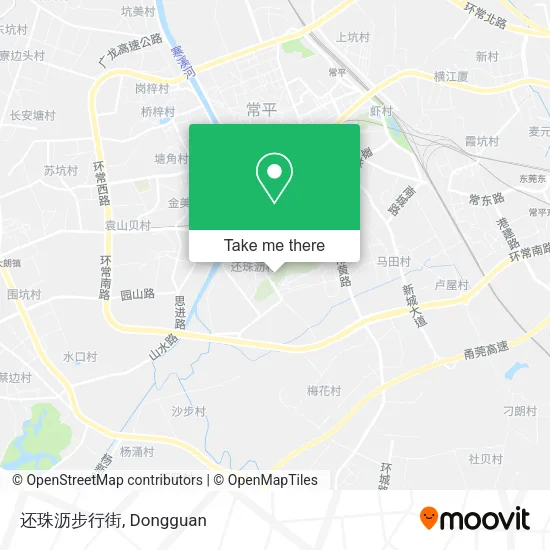 还珠沥步行街 map