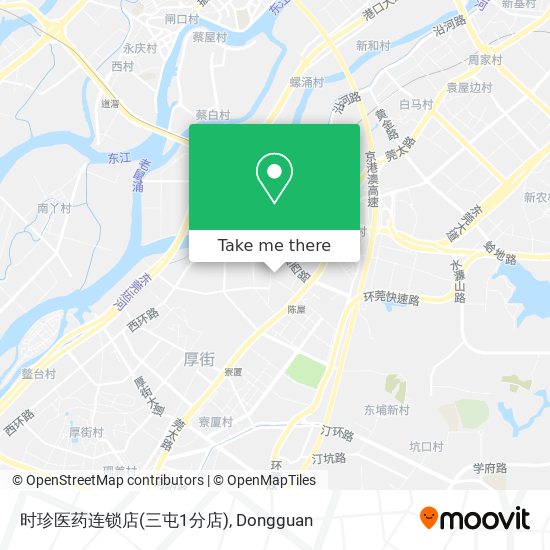 时珍医药连锁店(三屯1分店) map