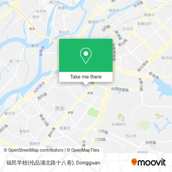 福民学校(伦品涌北路十八巷) map