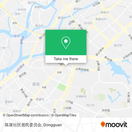 陈屋社区居民委员会 map