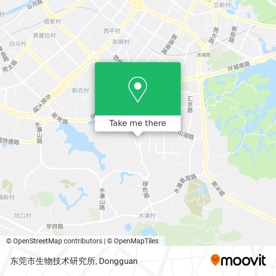 东莞市生物技术研究所 map
