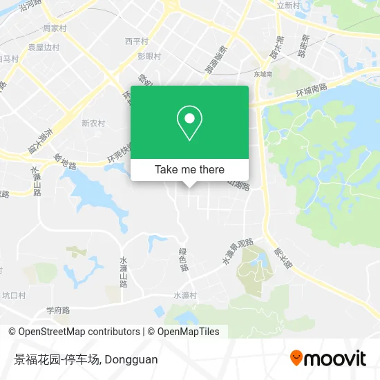 景福花园-停车场 map