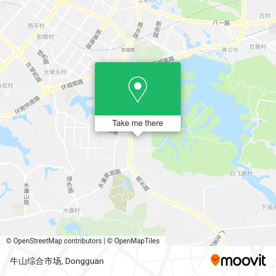 牛山综合市场 map