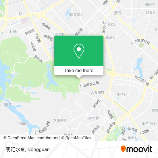 明记水鱼 map