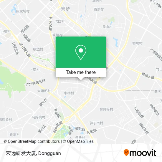 宏远研发大厦 map