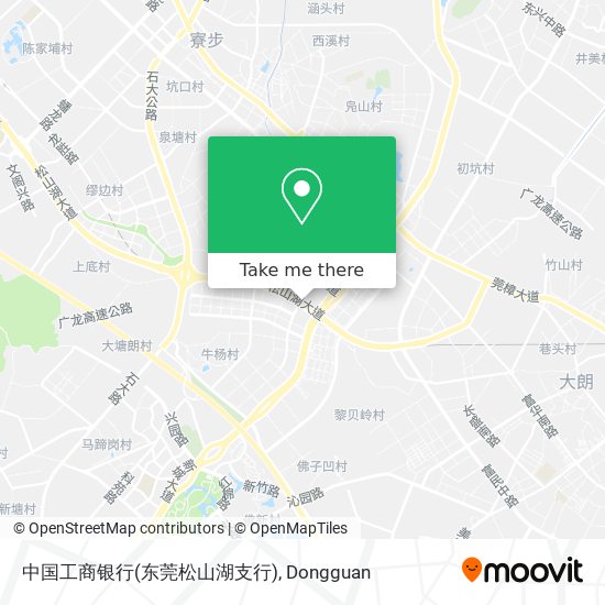 中国工商银行(东莞松山湖支行) map