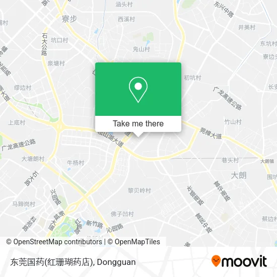 东莞国药(红珊瑚药店) map