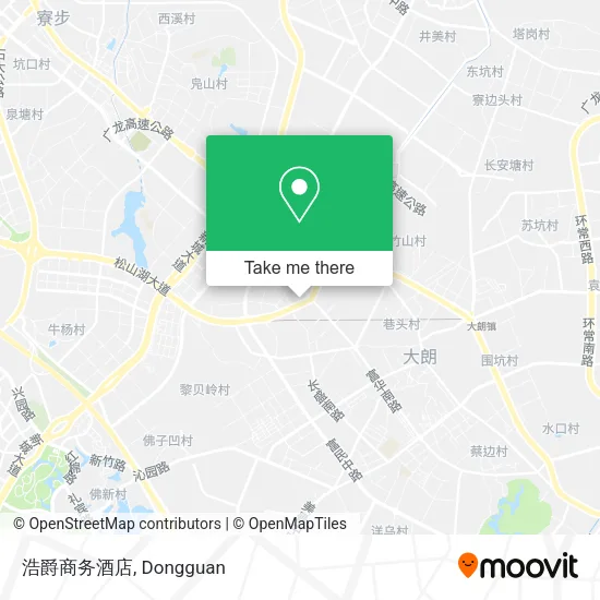 浩爵商务酒店 map