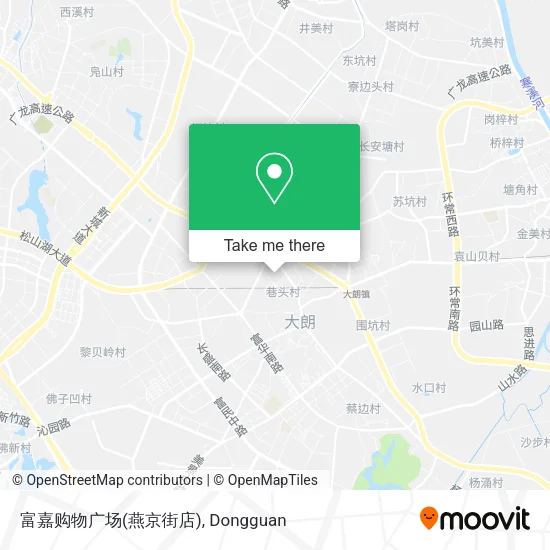 富嘉购物广场(燕京街店) map