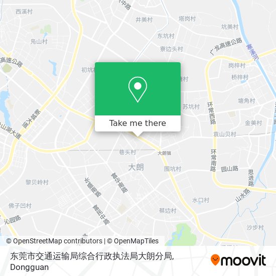 东莞市交通运输局综合行政执法局大朗分局 map