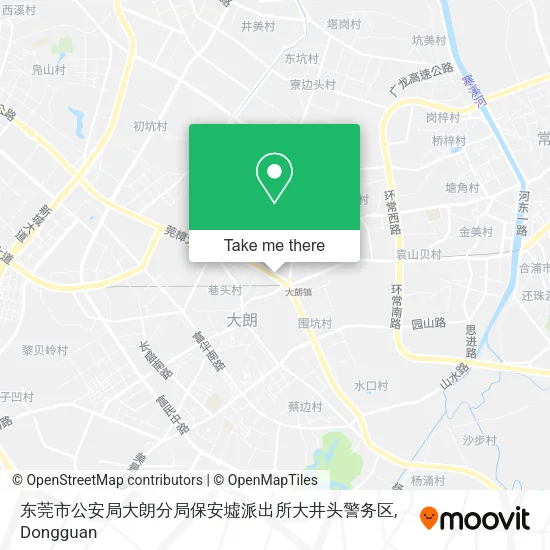 东莞市公安局大朗分局保安墟派出所大井头警务区 map