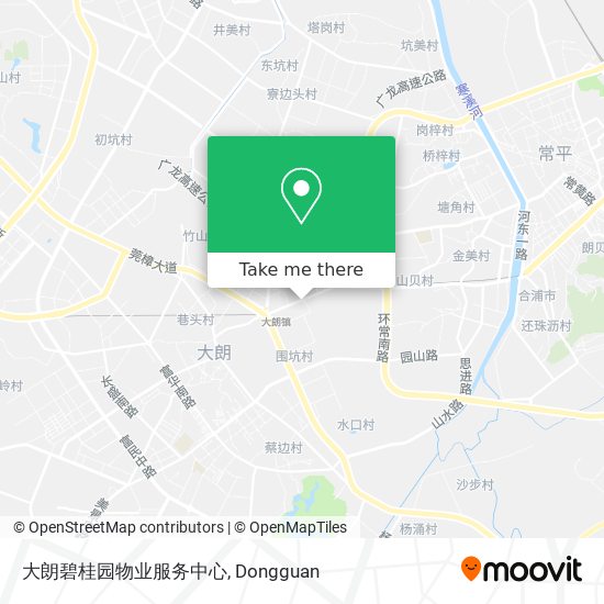 大朗碧桂园物业服务中心 map