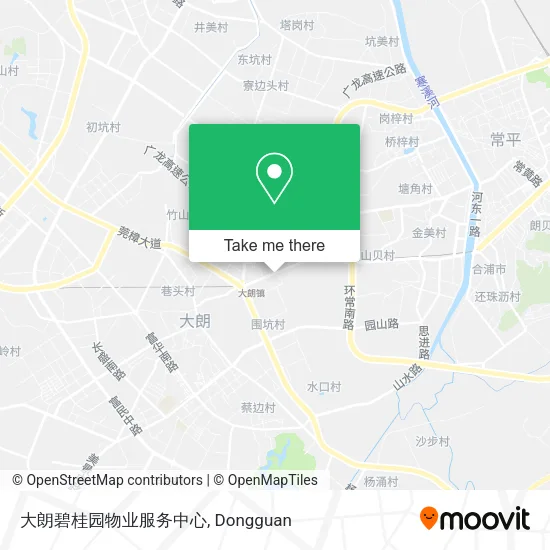 大朗碧桂园物业服务中心 map