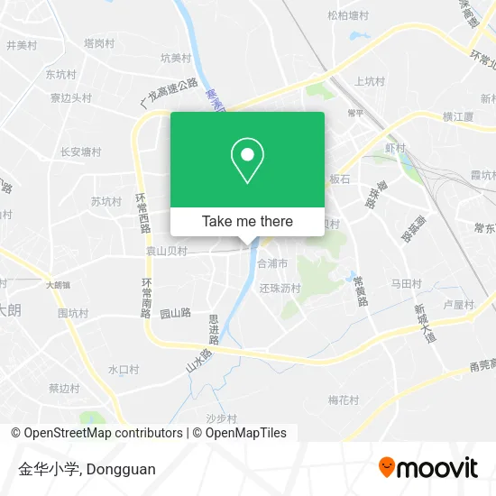 金华小学 map