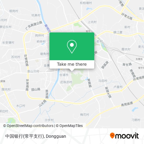 中国银行(常平支行) map