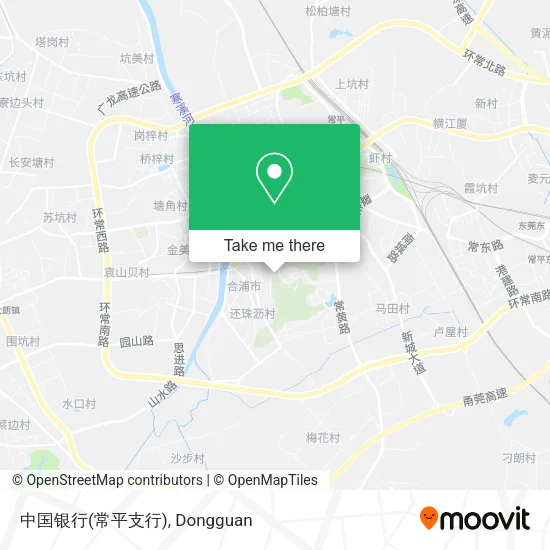 中国银行(常平支行) map