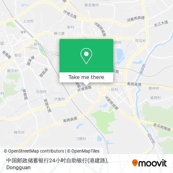 中国邮政储蓄银行24小时自助银行(港建路) map