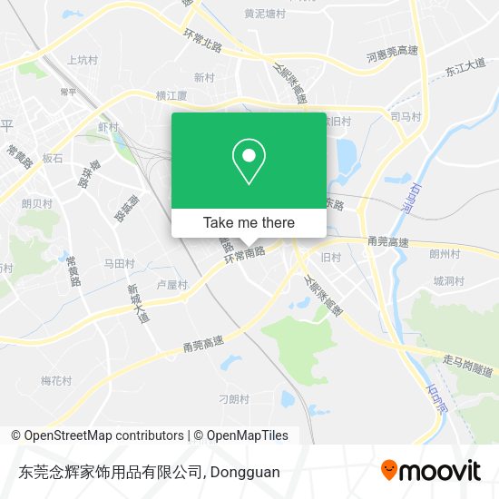 东莞念辉家饰用品有限公司 map