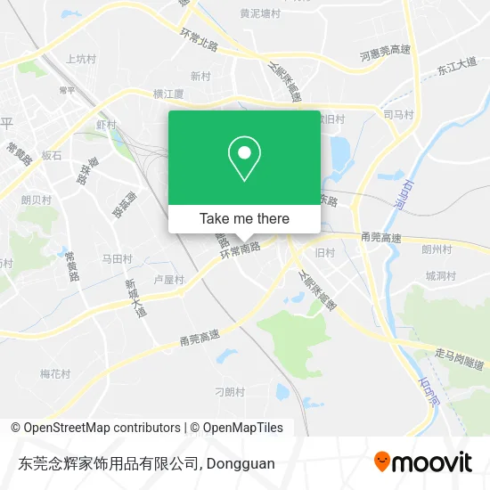 东莞念辉家饰用品有限公司 map