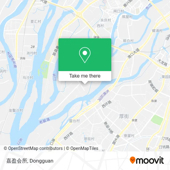 嘉盈会所 map