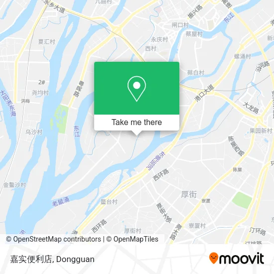 嘉实便利店 map