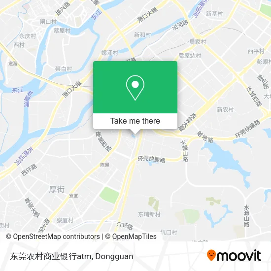 东莞农村商业银行atm map