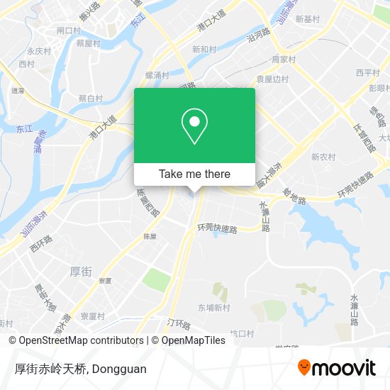 厚街赤岭天桥 map