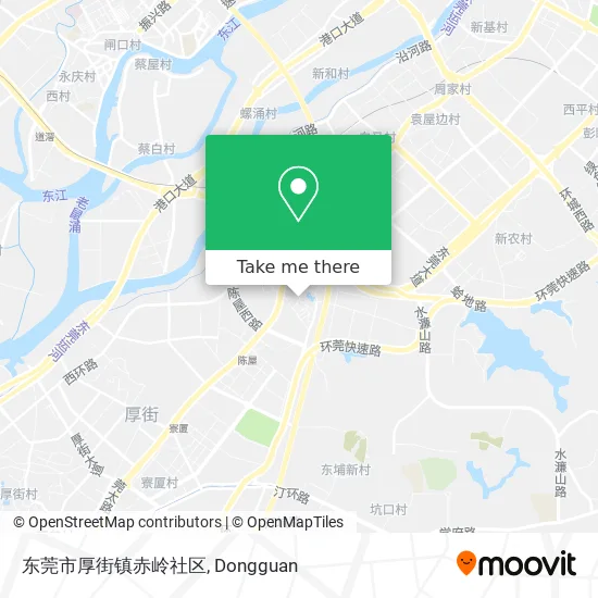 东莞市厚街镇赤岭社区 map