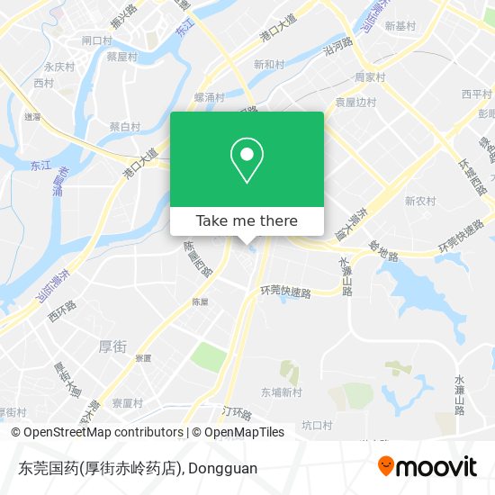 东莞国药(厚街赤岭药店) map