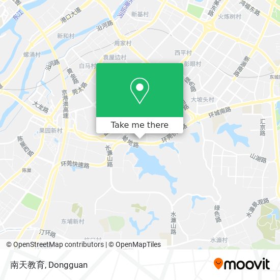 南天教育 map