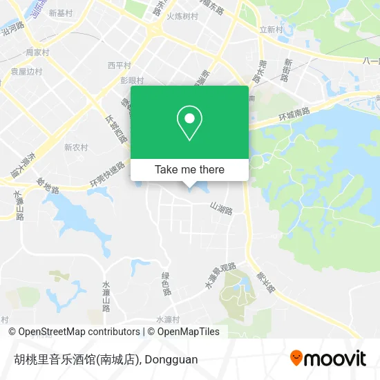 胡桃里音乐酒馆(南城店) map