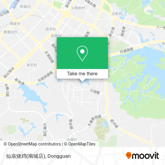 仙庙烧鸡(南城店) map