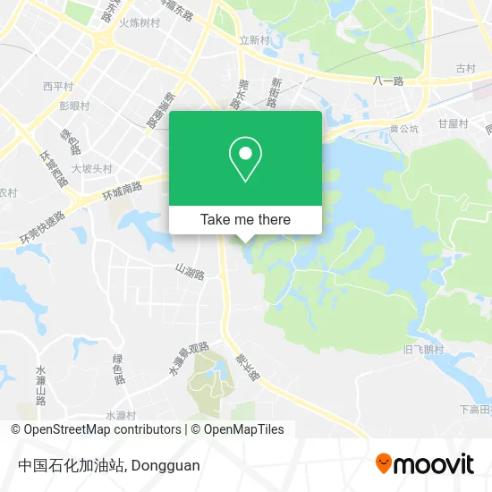 中国石化加油站 map