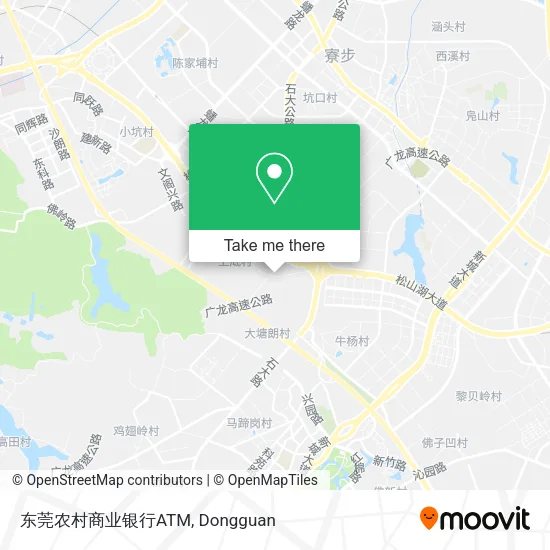 东莞农村商业银行ATM map