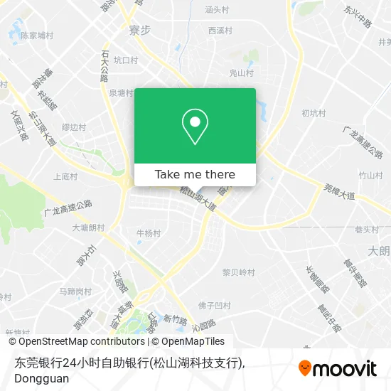 东莞银行24小时自助银行(松山湖科技支行) map