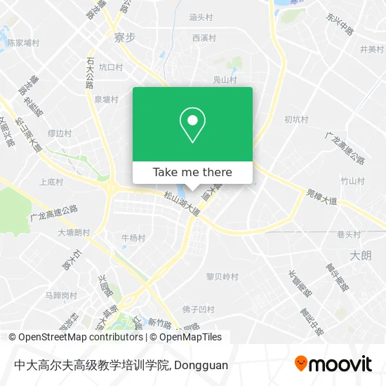 中大高尔夫高级教学培训学院 map