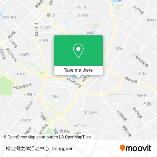 松山湖文体活动中心 map