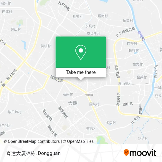 喜运大厦-A栋 map